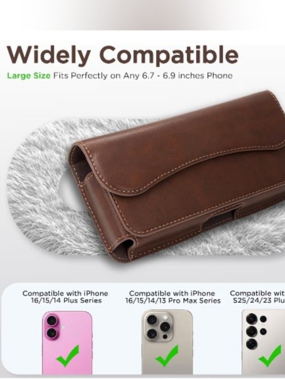 Premium Cell Phone Holster Case